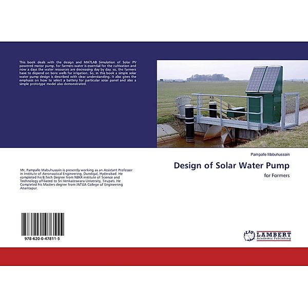 Design of Solar Water Pump, Pampalle Mabuhussain