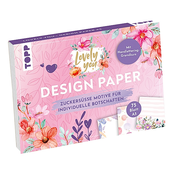 Design Paper A5 Lovely You. Mit Handlettering-Grundkurs, Ludmila Blum