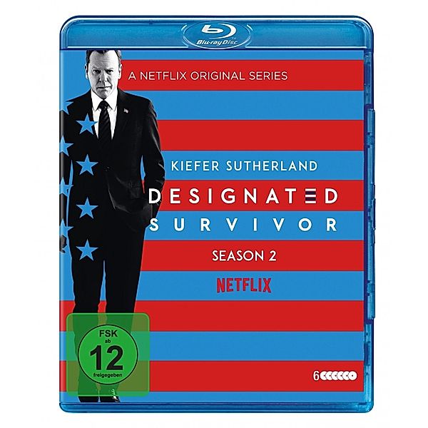 Designated Survivor - Staffel 2 BLU-RAY Box, Michael J. Fox Kim Raver Kiefer Sutherland