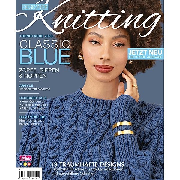 Designer Knitting: Trendfarbe 2020: CLASSIC BLUE, Oliver Buss