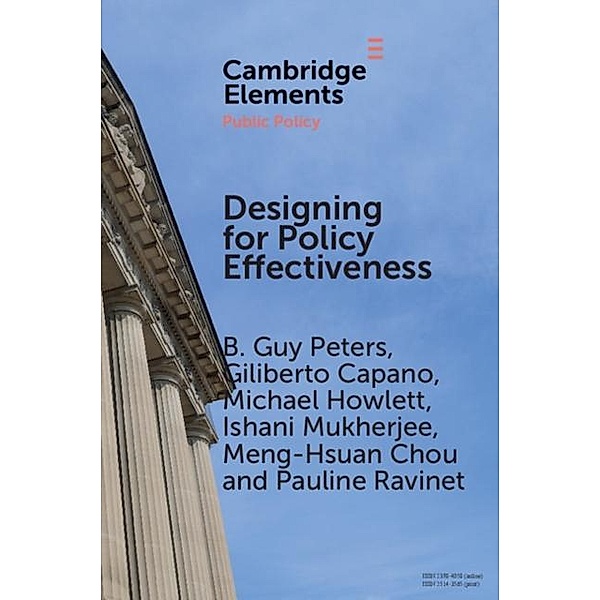 Designing for Policy Effectiveness, B. Guy Peters