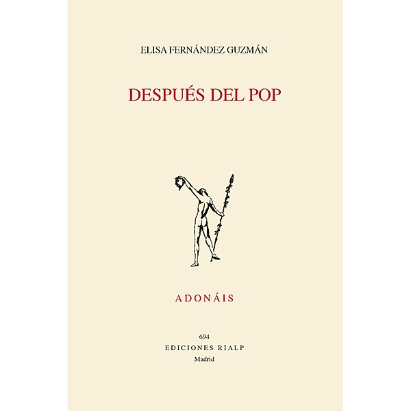 Después del pop / Poesía. Adonáis, Elisa Fernández Guzmán