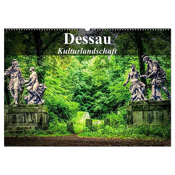 Dessau - Kulturlandschaft (Wandkalender 2024 DIN A2 quer), CALVENDO Monatskalender, Klaus Bösecke