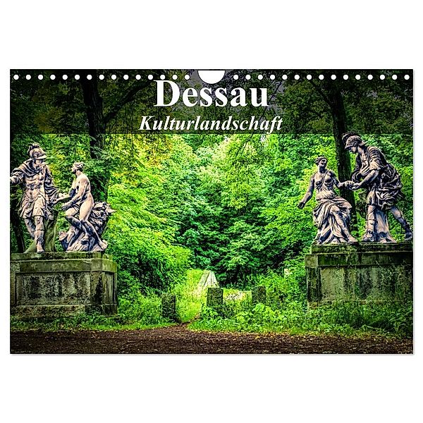 Dessau - Kulturlandschaft (Wandkalender 2024 DIN A4 quer), CALVENDO Monatskalender, Klaus Bösecke