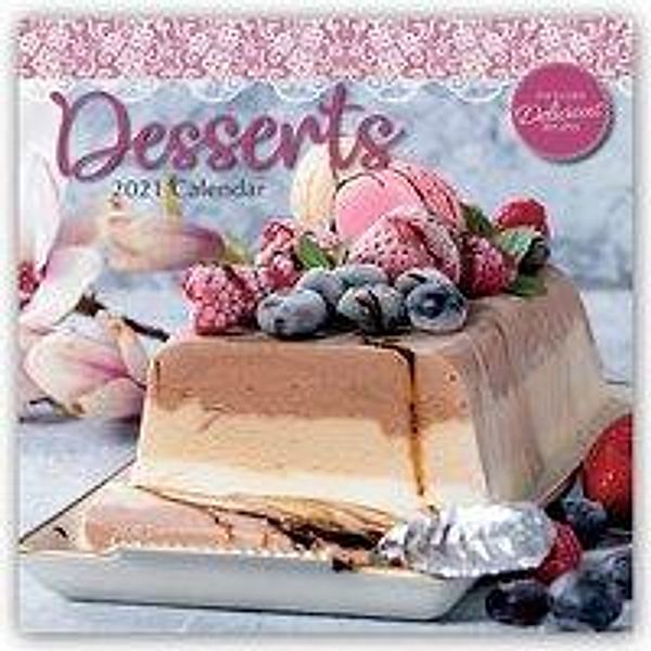Desserts - Süßspeisen - Nachtisch 2021 - 16-Monatskalender, The Gifted Stationery Co. Ltd
