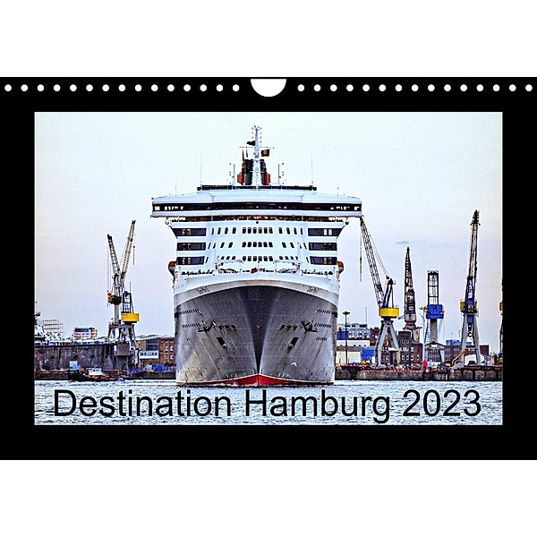 Destination Hamburg 2023 (Wall Calendar 2023 DIN A4 Landscape), Christoph Stempel
