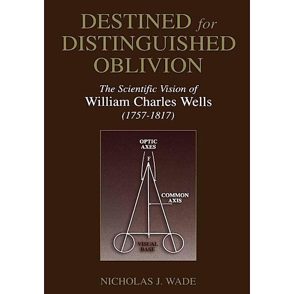 Destined for Distinguished Oblivion / History and Philosophy of Psychology, Nicholas J. Wade