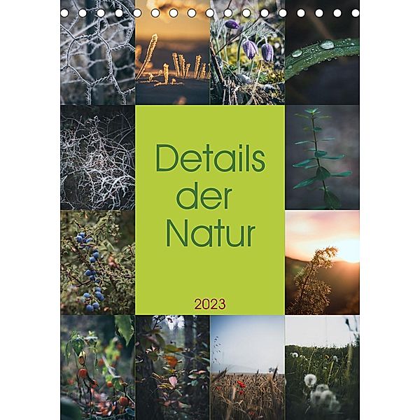 Details der Natur (Tischkalender 2023 DIN A5 hoch), Sebastian Brand