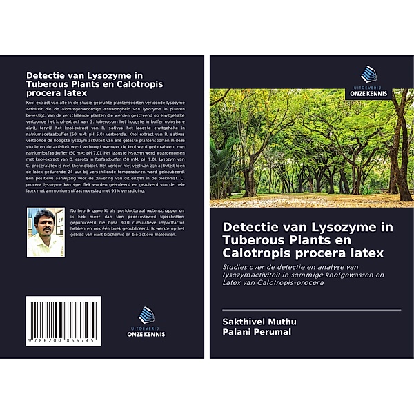 Detectie van Lysozyme in Tuberous Plants en Calotropis procera latex, Sakthivel Muthu, Palani Perumal