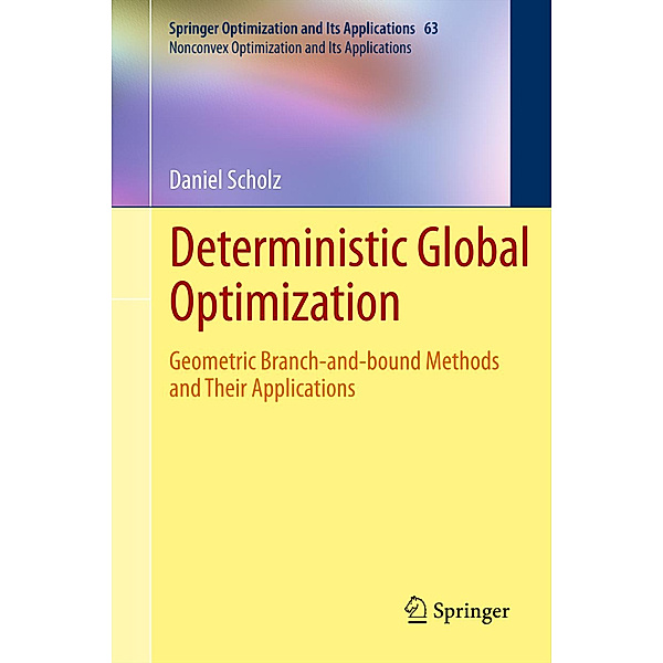 Deterministic Global Optimization, Daniel Scholz