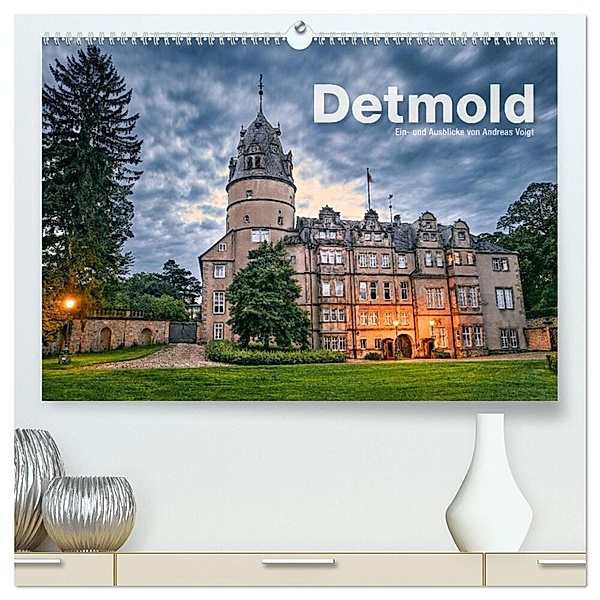 Detmold - Ein- und Ausblicke von Andreas Voigt (hochwertiger Premium Wandkalender 2024 DIN A2 quer), Kunstdruck in Hochglanz, Andreas Voigt