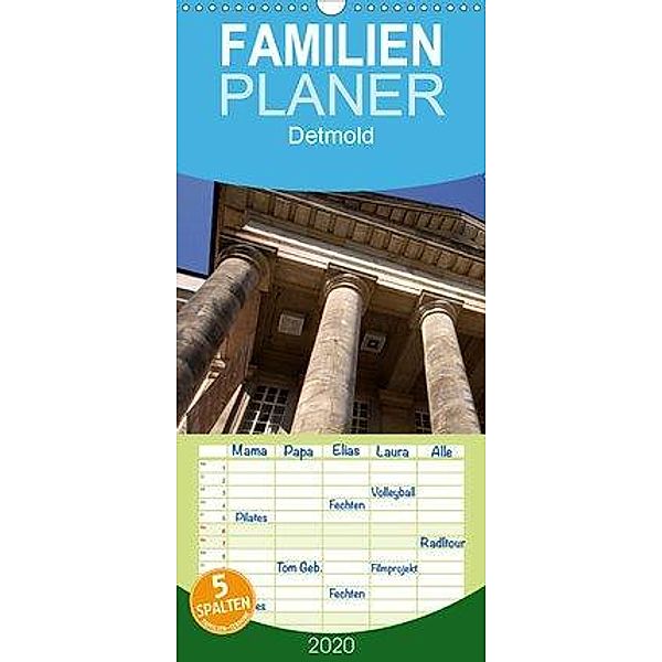 Detmold - Familienplaner hoch (Wandkalender 2020 , 21 cm x 45 cm, hoch), Martina Berg