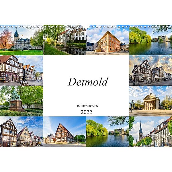 Detmold Impressionen (Wandkalender 2022 DIN A3 quer), Dirk Meutzner