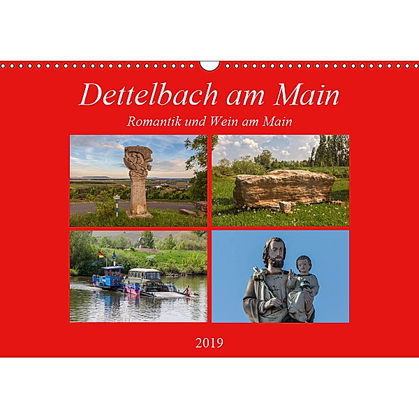 Dettelbach am Main (Wandkalender 2019 DIN A3 quer), Hans Will