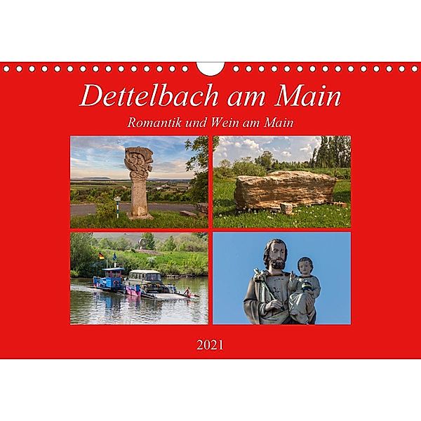 Dettelbach am Main (Wandkalender 2021 DIN A4 quer), Hans Will