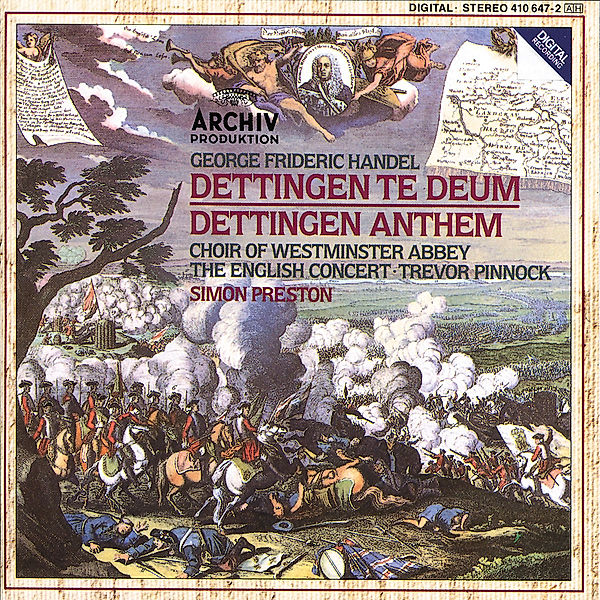 Dettinger Te Deum Und Anthem, Westminster Abbey Choir, Preston, Ec