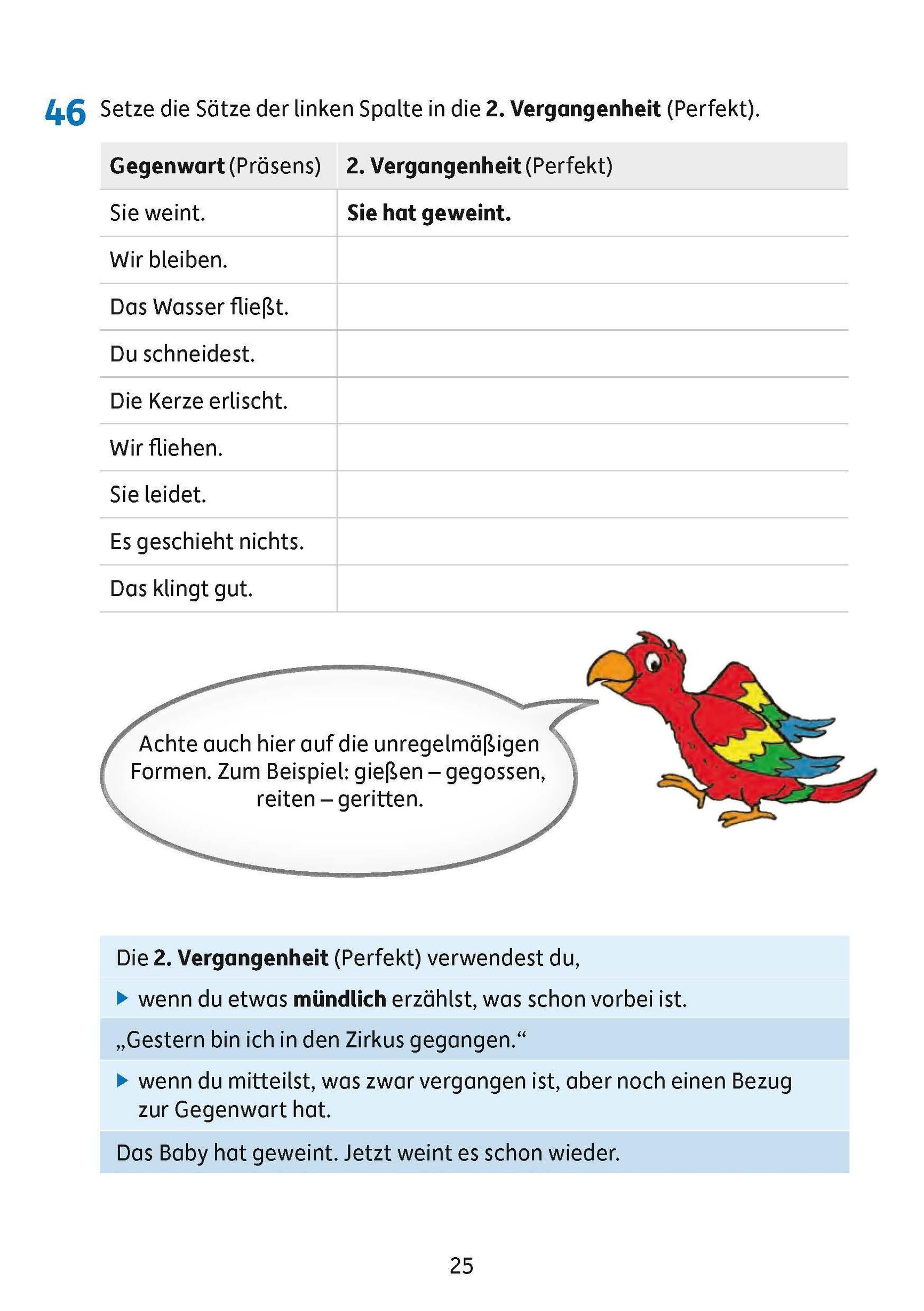 Deutsch 4. Klasse Übungsheft - Grammatik Buch versandkostenfrei kaufen