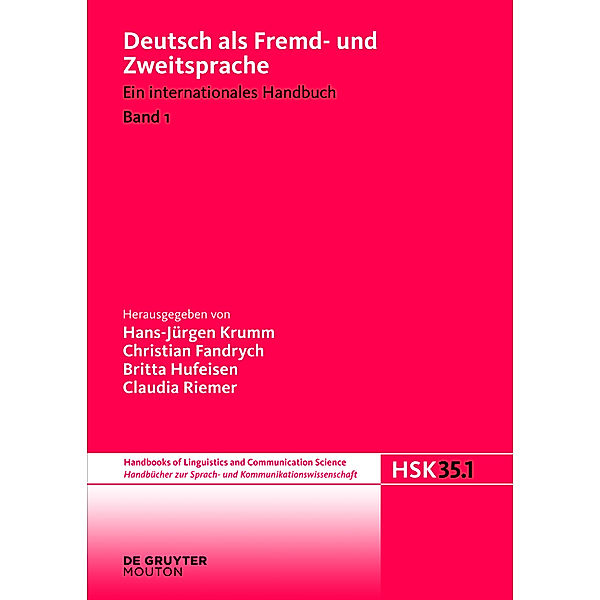 Deutsch als Fremd- und Zweitsprache. 1. Halbband.Bd.1