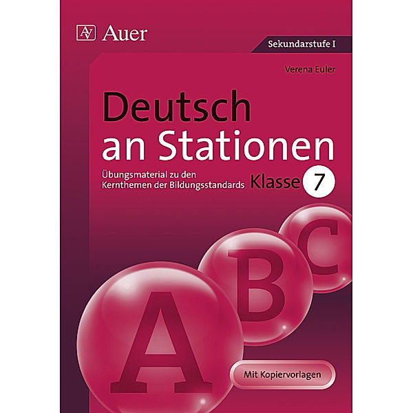 Deutsch an Stationen, Klasse 7, Verena Euler