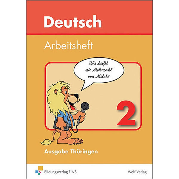 Deutsch - Arbeitsheft, Ausgabe Thüringen: 2. Schuljahr