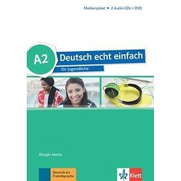 Deutsch echt einfach: Deutsch echt einfach A2 - 2 Audio-CDs und DVD