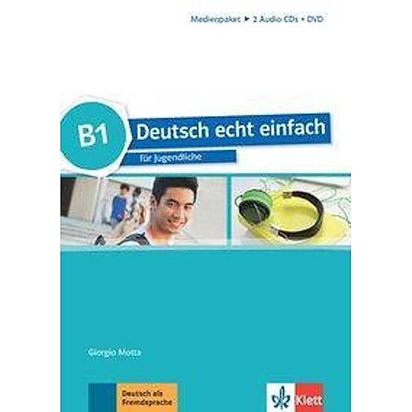 Deutsch echt einfach: Deutsch echt einfach B1 - Medienpaket, 2 Audio-CDs + DVD