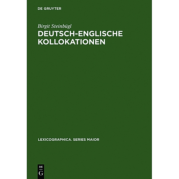 Deutsch-englische Kollokationen, Birgit Steinbügl