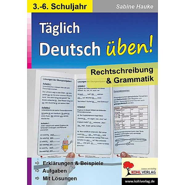 Deutsch-Flyer Rechtschreibung & Grammatik, Sabine Hauke