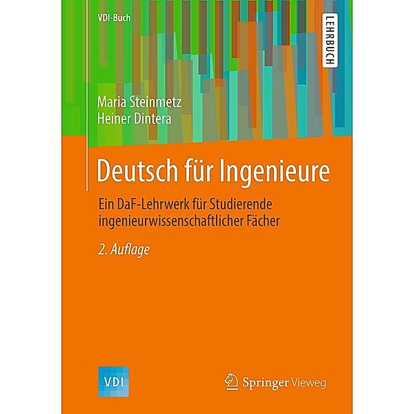 Deutsch für Ingenieure / VDI-Buch, Maria Steinmetz, Heiner Dintera