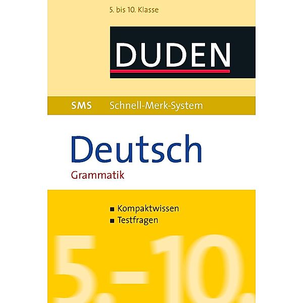 Deutsch Grammatik, 5.-10. Klasse, Birgit Hock, Claudia Fahlbusch