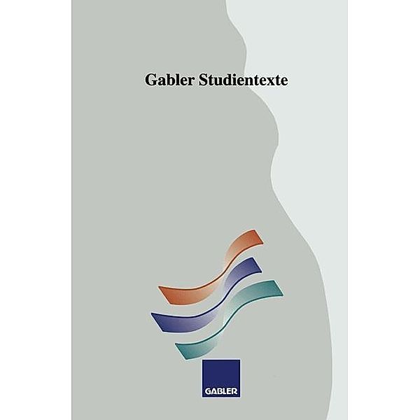 Deutsch - Grundkenntnisse / Gabler-Studientexte, Rudolf Manfred Delling, Ursula Schneider