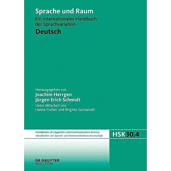 Deutsch / Handbücher zur Sprach- und Kommunikationswissenschaft Bd.30/4