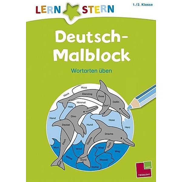 Deutsch-Malblock: 1. /2. Klasse. Wortarten üben, Sabine Schwertführer