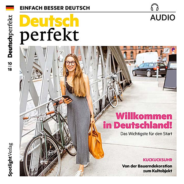 Deutsch perfekt Audio - Deutsch lernen Audio - Willkommen in Deutschland!, Spotlight Verlag