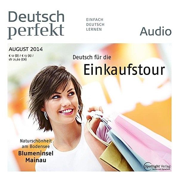 Deutsch perfekt Audio - Deutsch lernen Audio - Deutsch für die Einkaufstour, Spotlight Verlag