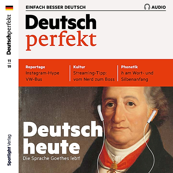 Deutsch perfekt Audio - Deutsch lernen Audio - Deutsch heute, Spotlight Verlag