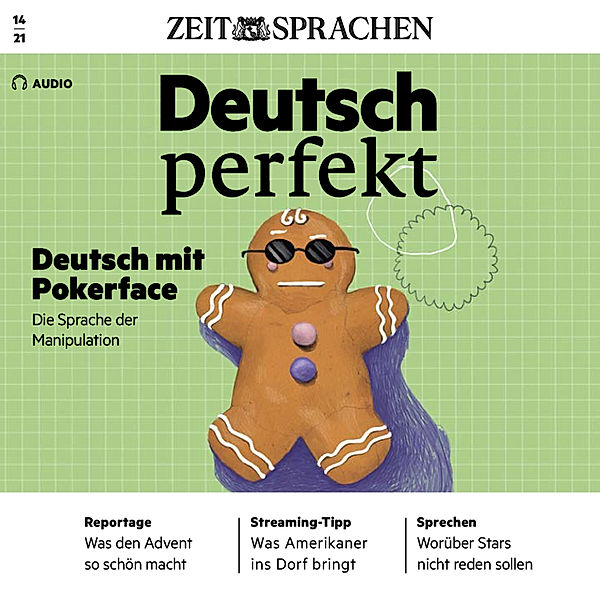 Deutsch perfekt Audio - Deutsch lernen Audio - Deutsch mit Pokerface, Alia Begisheva