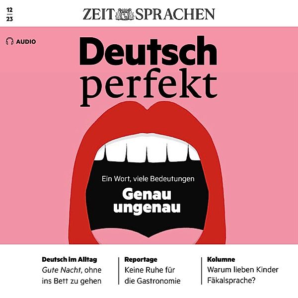 Deutsch perfekt Audio - Deutsch lernen Audio –Ein Wort, viele Bedeutungen, Alia Begisheva