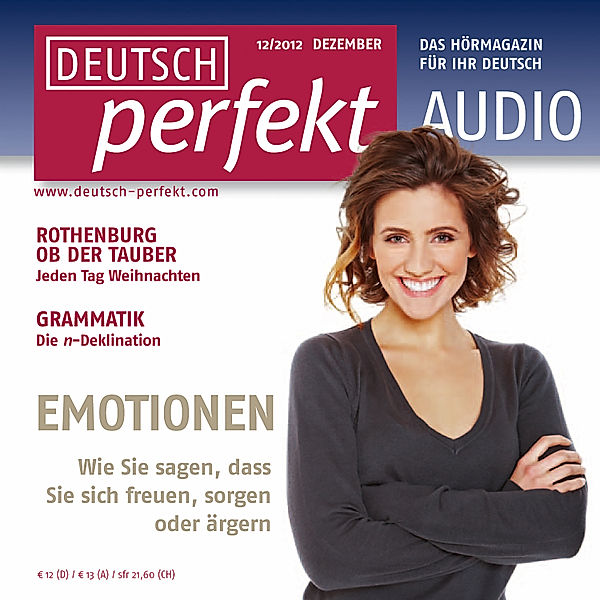 Deutsch perfekt Audio - Deutsch lernen Audio - Emotionen, Spotlight Verlag