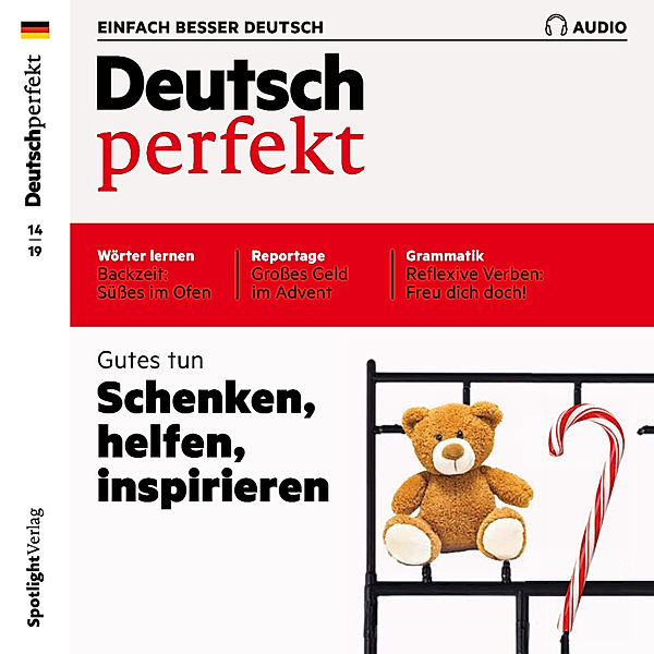 Deutsch perfekt Audio - Deutsch lernen Audio - Schenken, helfen, inspirieren, Alia Begisheva