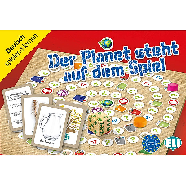 Klett, Klett Sprachen GmbH Deutsch spielend lernen - Der Planet steht auf dem Spiel (Spiel)