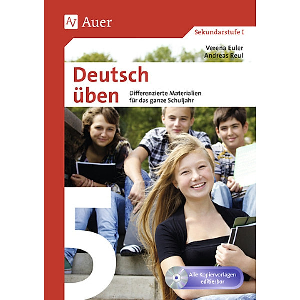 Deutsch üben Klasse 5, m. 1 CD-ROM, Verena Euler, Andreas Reul