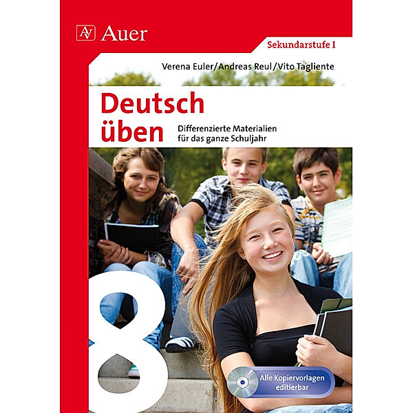 Deutsch üben Klasse 8, m. 1 CD-ROM, Verena Euler, Andreas Reul, Vito Tagliente