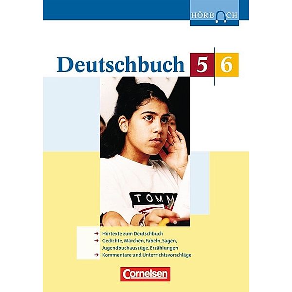 Deutschbuch, Grundausgabe: 5./6. Schuljahr, 1 Audio-CD