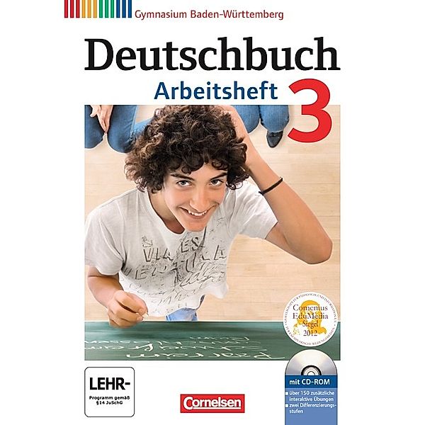 Deutschbuch Gymnasium - Baden-Württemberg - Ausgabe 2012 - Band 3: 7. Schuljahr, Deborah Mohr, Angela Mielke, Andrea Wagener, Irmgard Schick, Sandra Simberger, Vera Potthast, Armin Fingerhut, Christoph Fischer