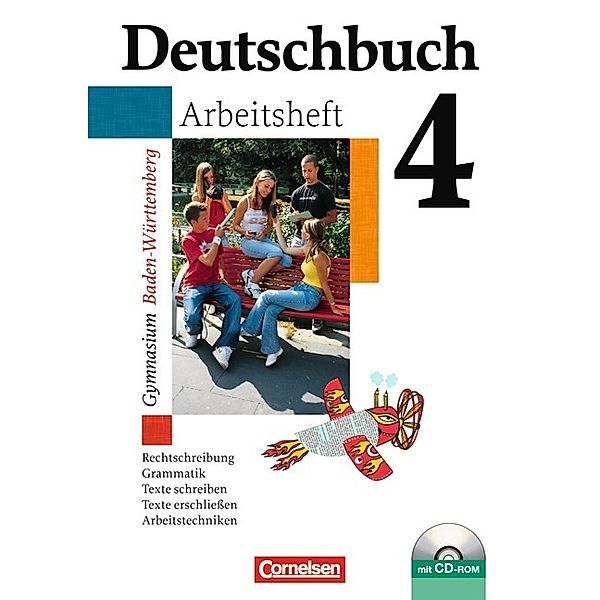 Deutschbuch, Gymnasium Baden-Württemberg: Bd.4 8. Schuljahr, Arbeitsheft m. CD-ROM