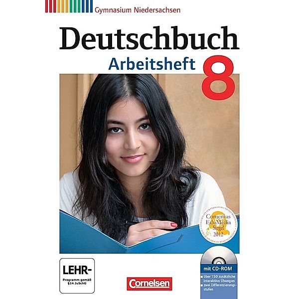 Deutschbuch Gymnasium - Niedersachsen - 8. Schuljahr, Deborah Mohr, Cordula Grunow, Angela Mielke, Andrea Wagener, Vera Potthast, Sandra Simberger