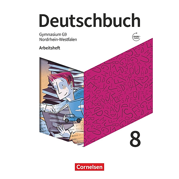 Deutschbuch Gymnasium - Nordrhein-Westfalen - Neue Ausgabe - 8. Schuljahr Arbeitsheft mit Lösungen