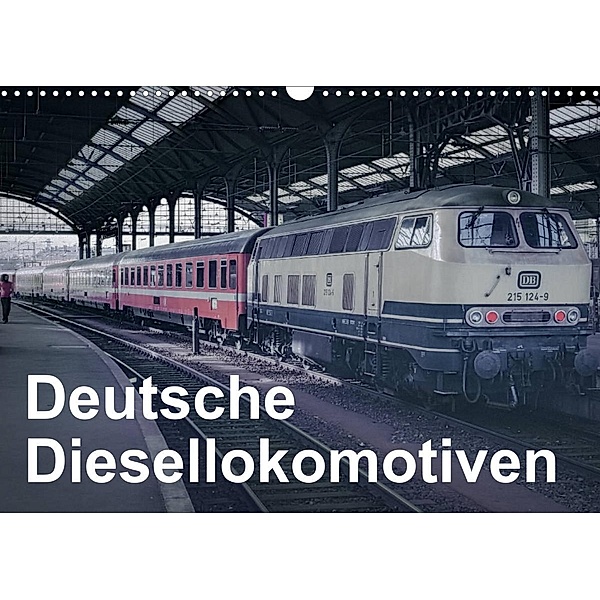 Deutsche Diesellokomotiven (Wandkalender 2023 DIN A3 quer), Michael Schulz-Dostal