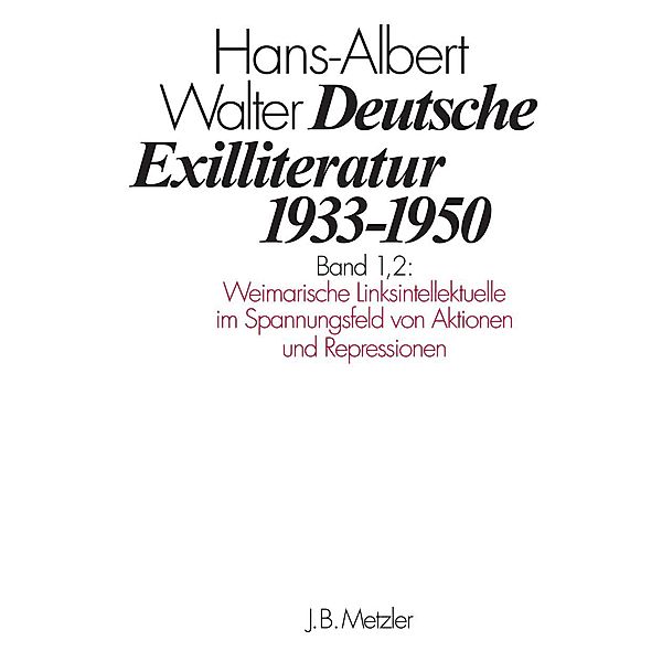 Deutsche Exilliteratur 1933-1950, Hans-Albert Walter